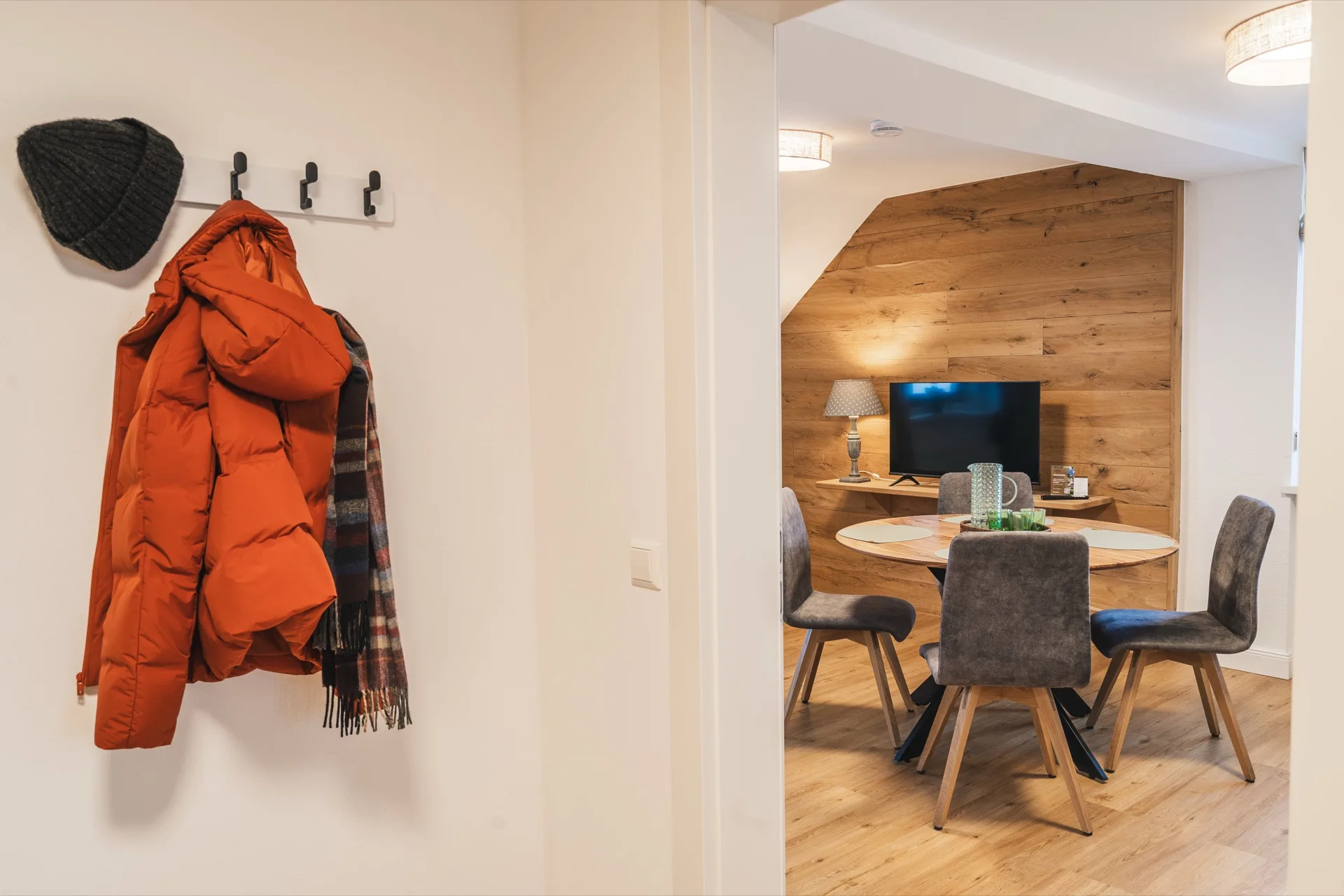 Helles und gemütliches Schlafzimmer im Appartement Nr.16 Landhaus Apartments Prägant Bad Kleinkirchheim – ruhige Atmosphäre in bester Lage nahe Kaiserburgbahn, Ferienwohnung Fotografie Kärnten